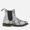 Dr. Martens Women's Flora Snake Print Chelsea Boots - Light Grey - Image 1