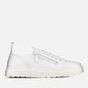 Dr. Martens Men's Dante Zip Softy T Leather 6-Eye Shoes - White - Image 1