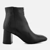 Rebecca Minkoff Women's Stefania Leather Heeled Ankle Boots - Black - Image 1