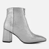 Rebecca Minkoff Women's Stefania Heeled Ankle Boots - Rock Grey - Image 1