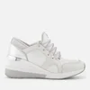 MICHAEL MICHAEL KORS Women's Scout Mesh Runner Trainers - Silver/Optic White - Image 1
