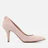 MICHAEL MICHAEL KORS Women's MK-Flex Suede Court Shoes - Soft Pink - Image 1