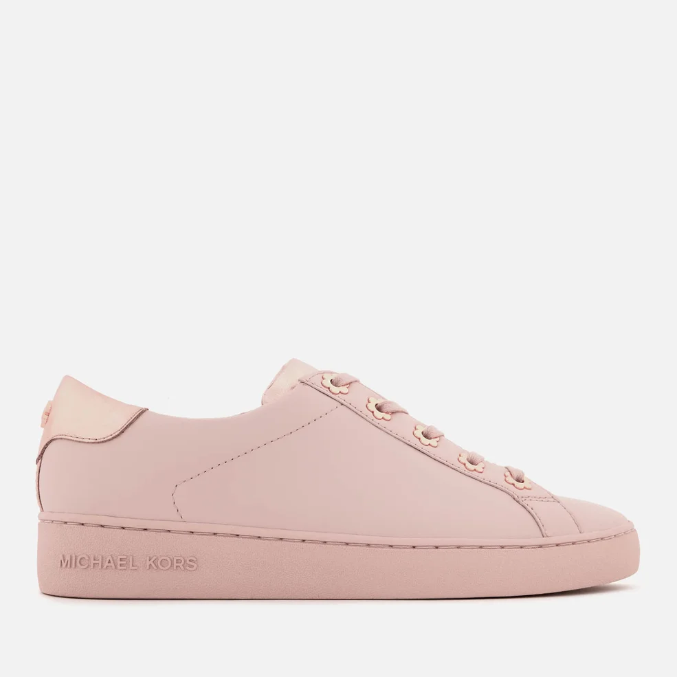 MICHAEL MICHAEL KORS Women's Irving Leather Low Top Trainers - Soft Pink Image 1