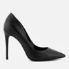 Steve Madden Women's Daisie Leather Court Shoes - Black - Image 1