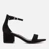 Steve Madden Women's Irenee Suede Block Heeled Sandals - Black - Image 1