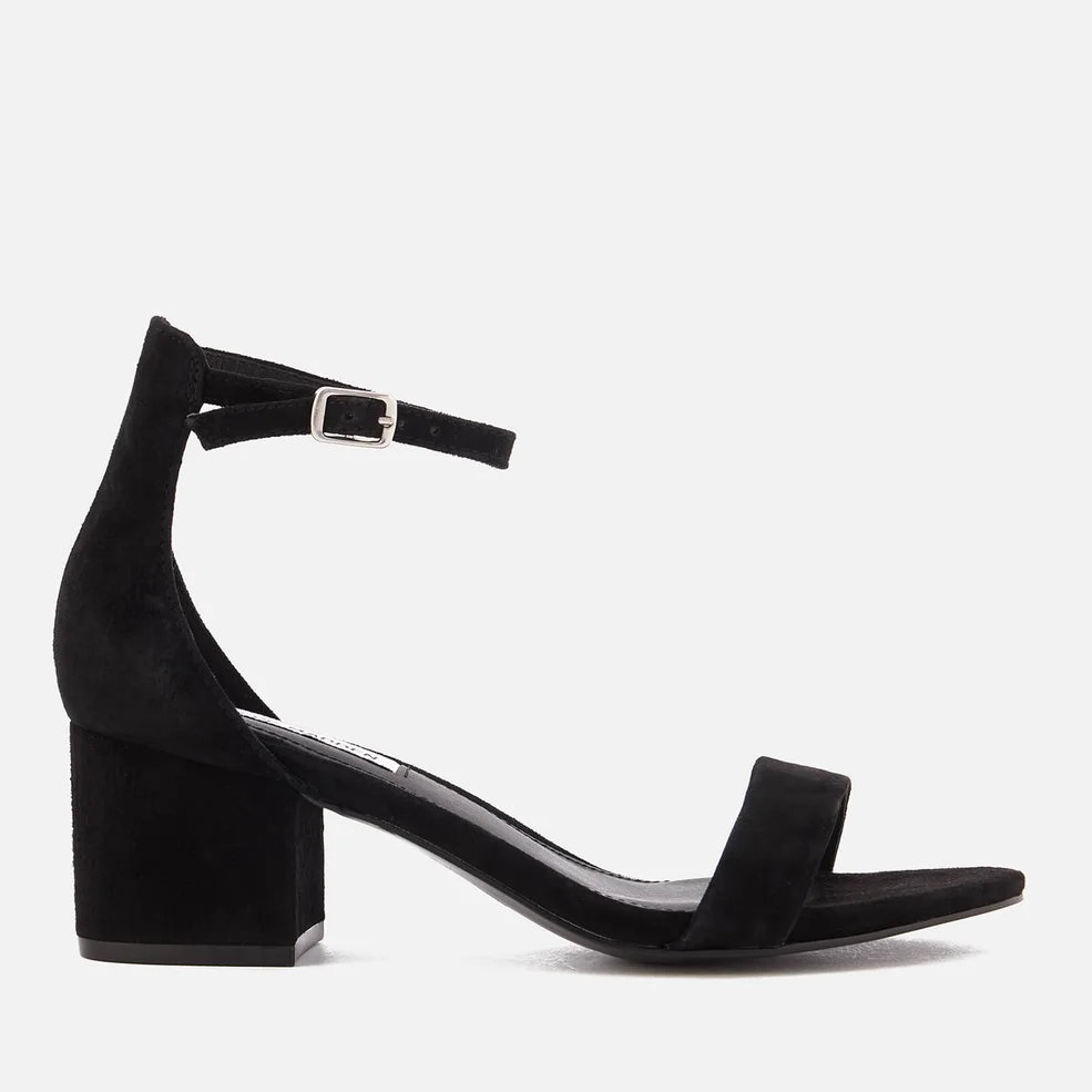Steve Madden Women's Irenee Suede Block Heeled Sandals - Black Image 1