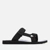 Teva Men's Universal Leather Slide Sandals - Black - Image 1