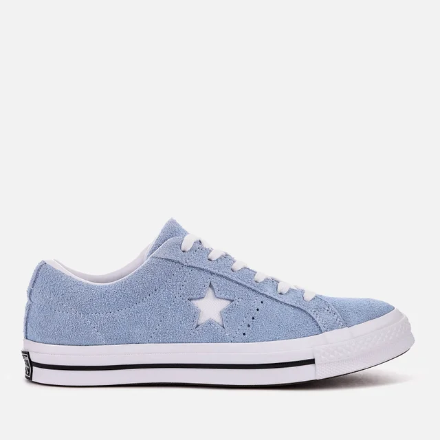 Converse One Star Ox Trainers - Blue Chill/White/Black