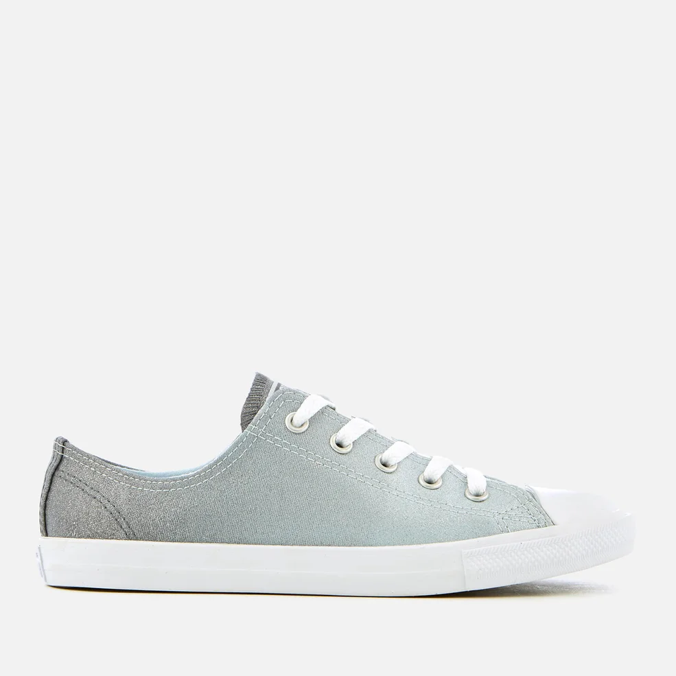 Converse Women's Chuck Taylor All Star Dainty Ox Trainers - Blue Tint/Light Carbon Image 1