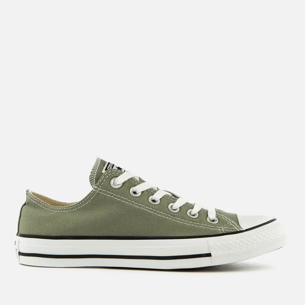 Converse Chuck Taylor All Star Ox Trainers - Dark Stucco Image 1