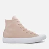 Converse Women's Chuck Taylor All Star Hi-Top Trainers - Particle Beige/Silver/White - Image 1