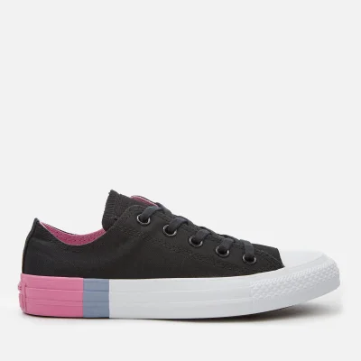 Converse Women's Chuck Taylor All Star Ox Trainers - Black/Light Orchid/White