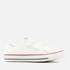 Converse Chuck Taylor All Star 3V Ox Trainers - White/Insignia Blue/Garnet - Image 1