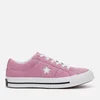 Converse One Star Ox Trainers - Light Orchid/White/Black - Image 1