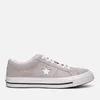 Converse One Star Ox Trainers - Ash Grey/White - Image 1