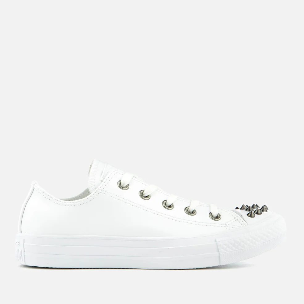 Converse Women's Chuck Taylor All Star Ox Trainers - White Image 1
