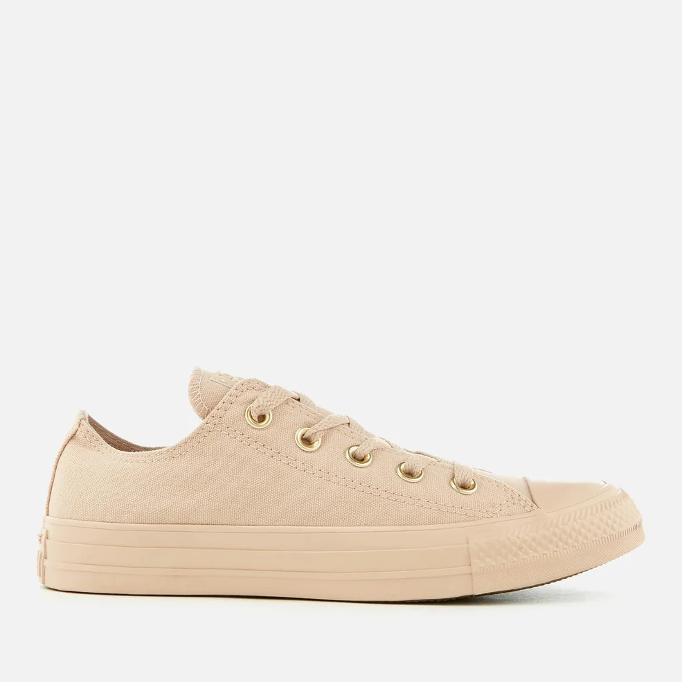 Converse Women's Chuck Taylor All Star Ox Trainers - Particle Beige Image 1