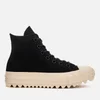 Converse Women's Chuck Taylor All Star Lift Ripple Hi-Top Trainers - Black/Natural - Image 1