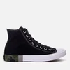 Converse Men's Chuck Taylor All Star Hi-Top Trainers - Black/Dolphin/White - Image 1