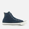 Converse Men's Chuck Taylor All Star Hi-Top Trainers - Navy/Black/White - Image 1