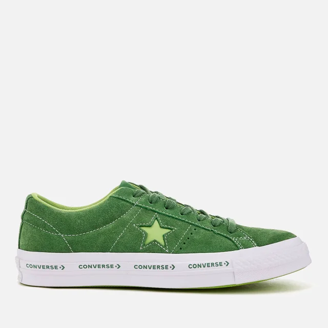 Converse One Star Ox Trainers - Mint Green/Jade Lime/White
