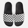 Vans Men's Checkerboard Slide Sandals - White - Image 1