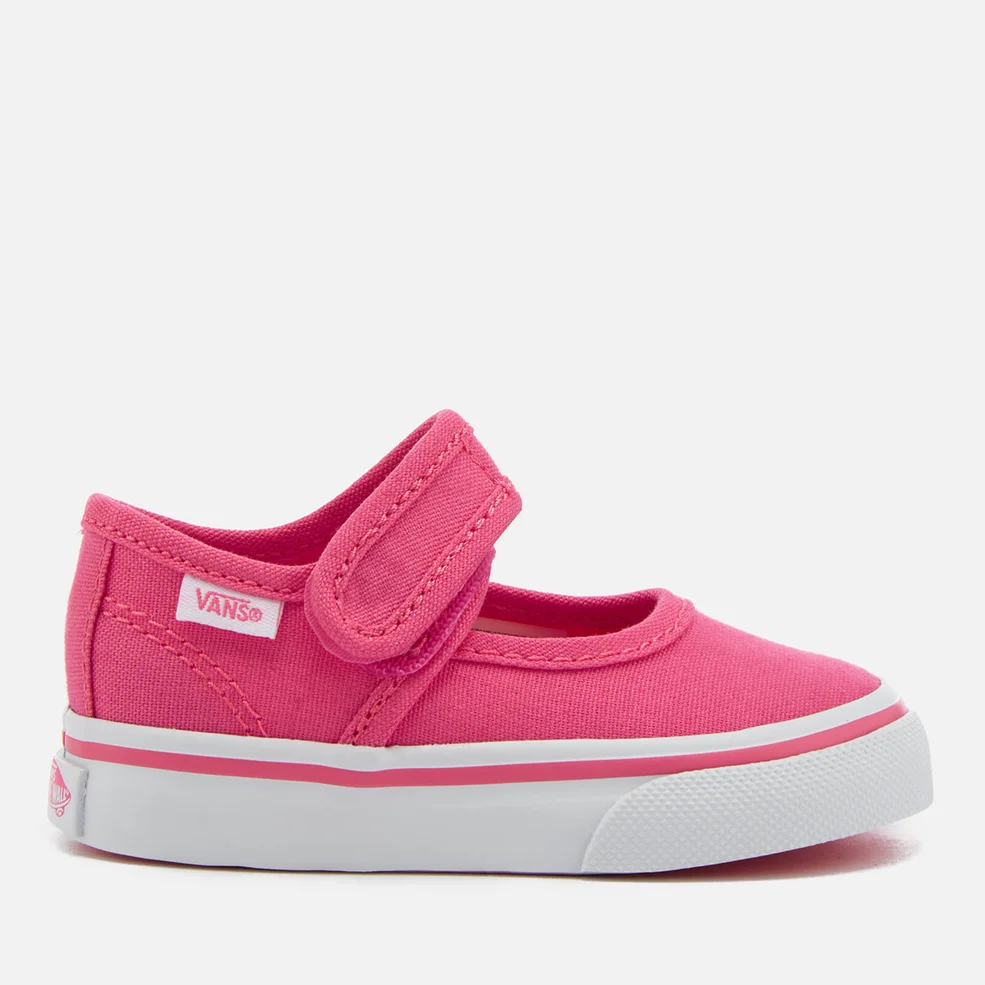 Vans Toddlers' Mary Jane Flats - Hot Pink/True White Image 1