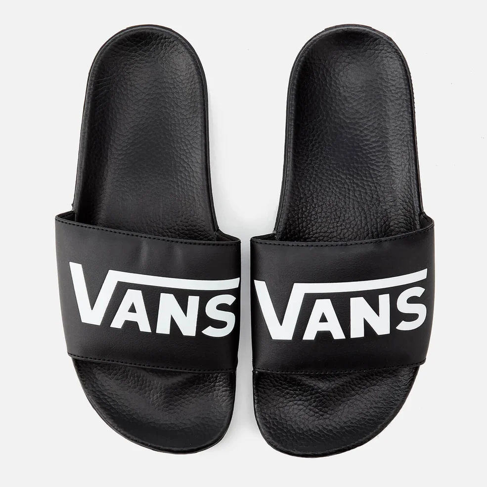 Vans Men's Slide Sandals - Black Image 1