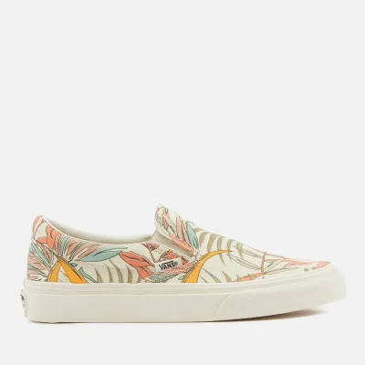 Vans Women's California Floral Classic Slip-On Trainers - Marshmallow