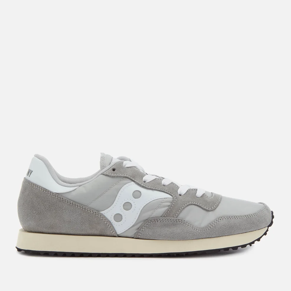 Saucony Men's DXN Vintage Trainers - Grey/White Image 1