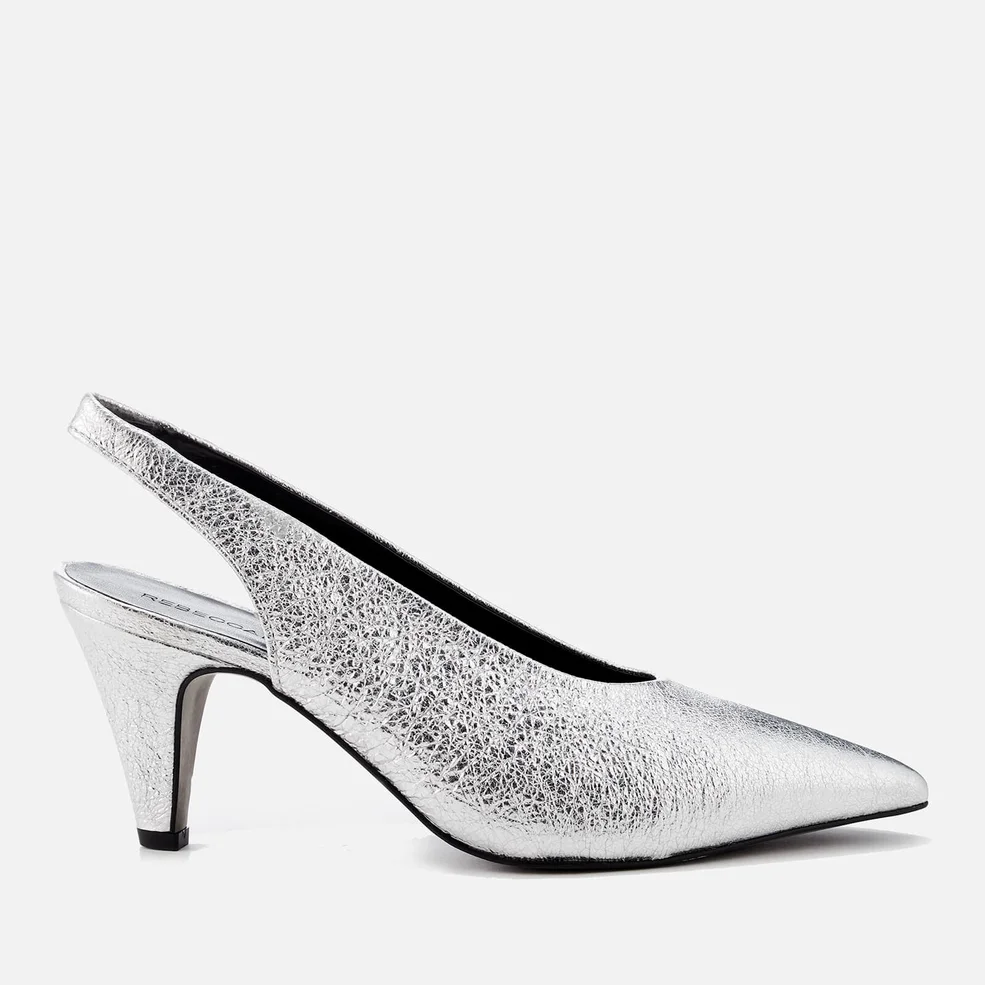 Rebecca Minkoff Women's Simona Slingback Court Shoes - Rock Silver Image 1