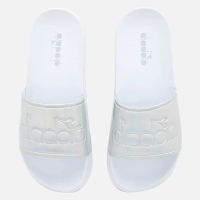 Diadora Women's Serifos '90s Slide Sandals - Silver