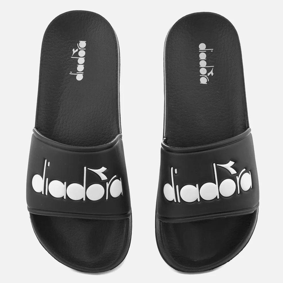 Diadora Men's Serifos '90s Slide Sandals - Black Image 1
