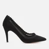 Dune Women's Britania Suede Court Shoes - Black - Image 1