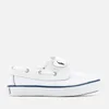 Polo Ralph Lauren Toddlers' Sander EZ Leather Boat Shoes - White/Navy - Image 1