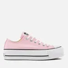 Converse Women's Chuck Taylor All Star Lift Ox Trainers - Cherry Blossom/White/Black - Image 1
