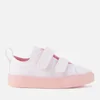 Converse Toddlers' Chuck Taylor All Star 2V Ox Trainers - White/Cherry Blossom - Image 1