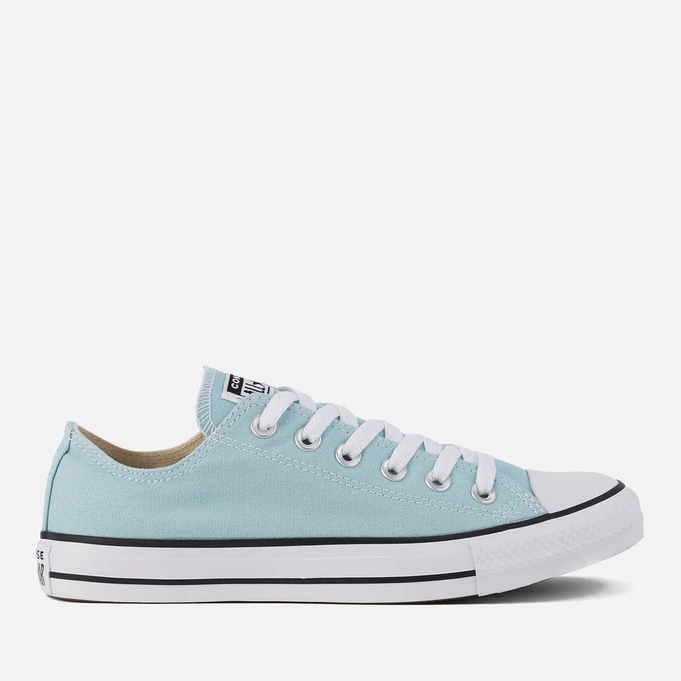 Converse Chuck Taylor All Star Ox Trainers - Ocean Bliss Image 1