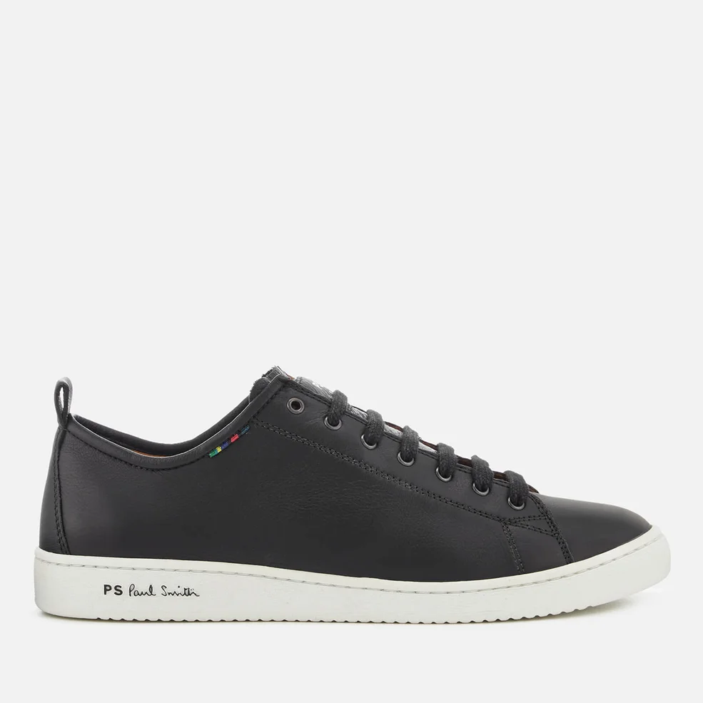 PS Paul Smith Men's Miyata Leather Low Top Trainers - Black - UK 7 Image 1