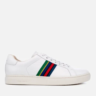 PS Paul Smith Men's Lapin Leather Cupsole Trainers - White