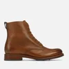 Grenson Men's Murphy Hand Painted Grain Leather Lace Up Boots - Tan - Image 1