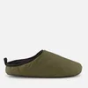 Barbour Men's Guthrie Quilted Fleece Lines Slippers - Olive - Image 1