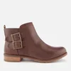 Barbour Women's Sarah Leather Low Buckle Boots - Wine - Image 1