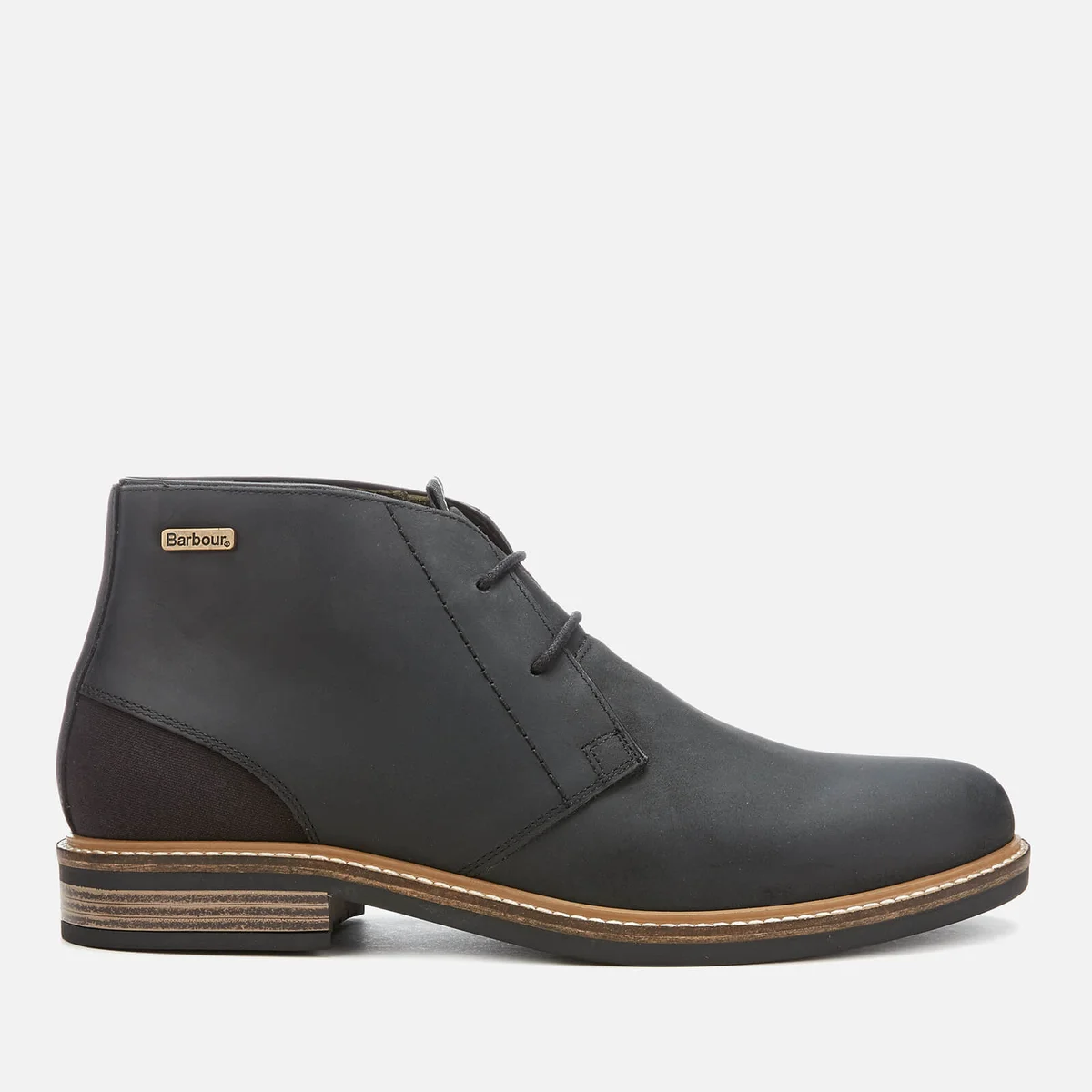 Barbour Men's Readhead Leather Chukka Boots - Black Image 1