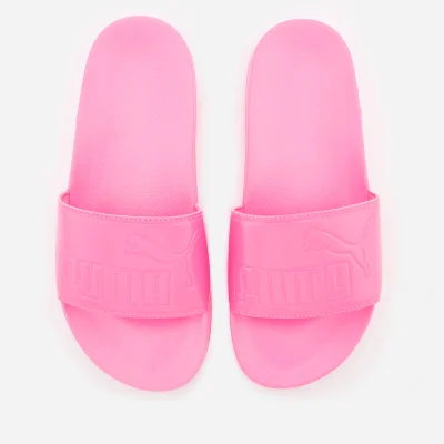 Puma Women's Leadcat Patent Slide Sandals - Knockout Pink