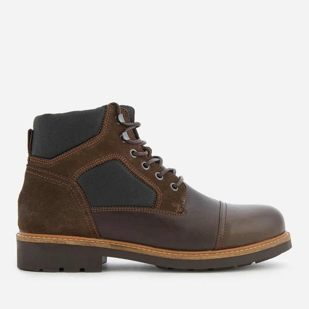 Tommy Hilfiger Men's Active Leather Lace-Up Boots - Coffee Bean Image 1