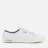 Tommy Hilfiger Men's Core Leather Low Top Trainers - White - Image 1