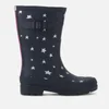 Joules Kids' Printed Wellies - French Navy Falling Star - Image 1
