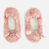 Joules Kids' Pippie Character Ballet Slippers - Soft Pink - Image 1