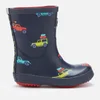 Joules Toddlers' Printed Wellies - Navy Scout and About - Image 1